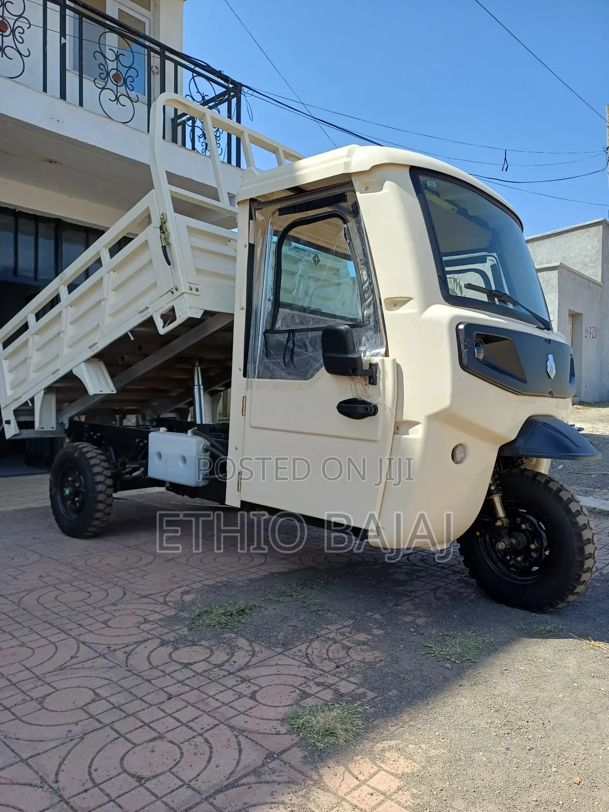 New Bajaj 2024 White