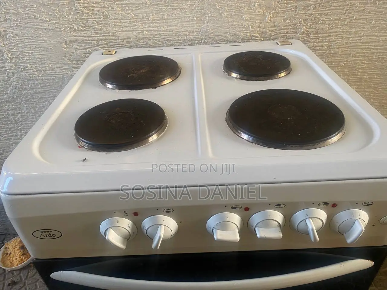 Ardo Electric Stove and Oven (የጣሊያን ምርት)