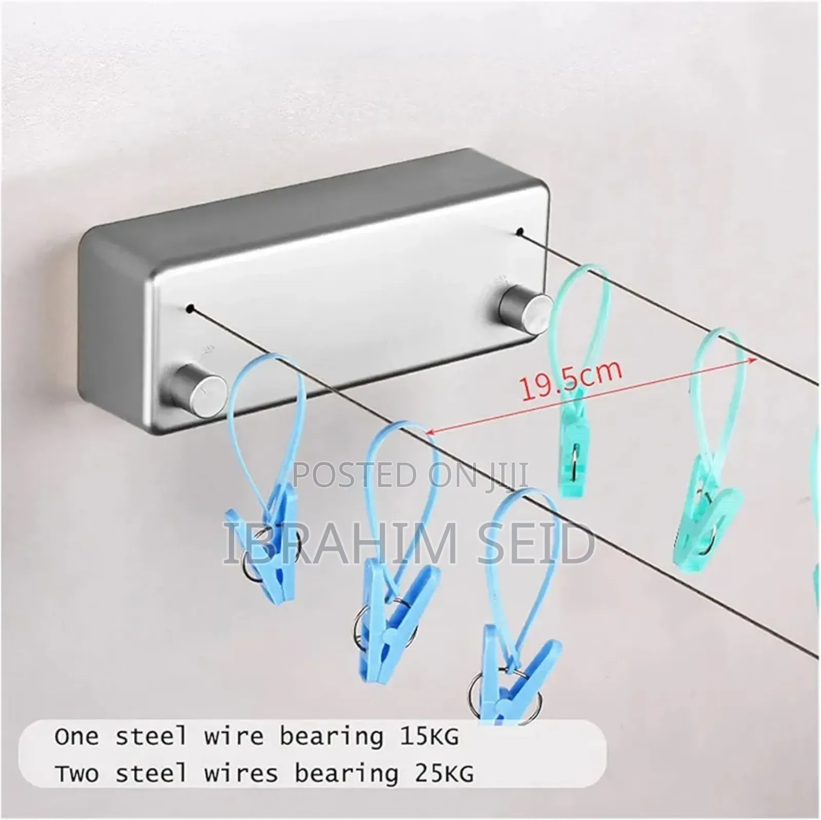 Double Rope Retractable Clothesline