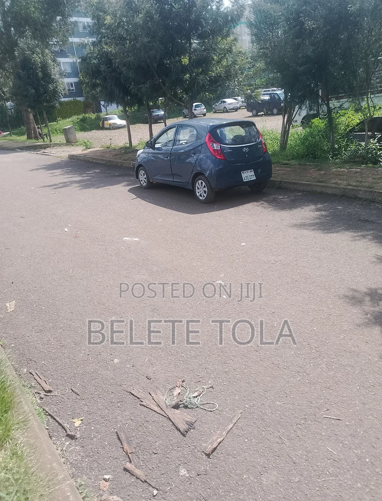 Hyundai Eon 0.8 FWD 2015 Blue