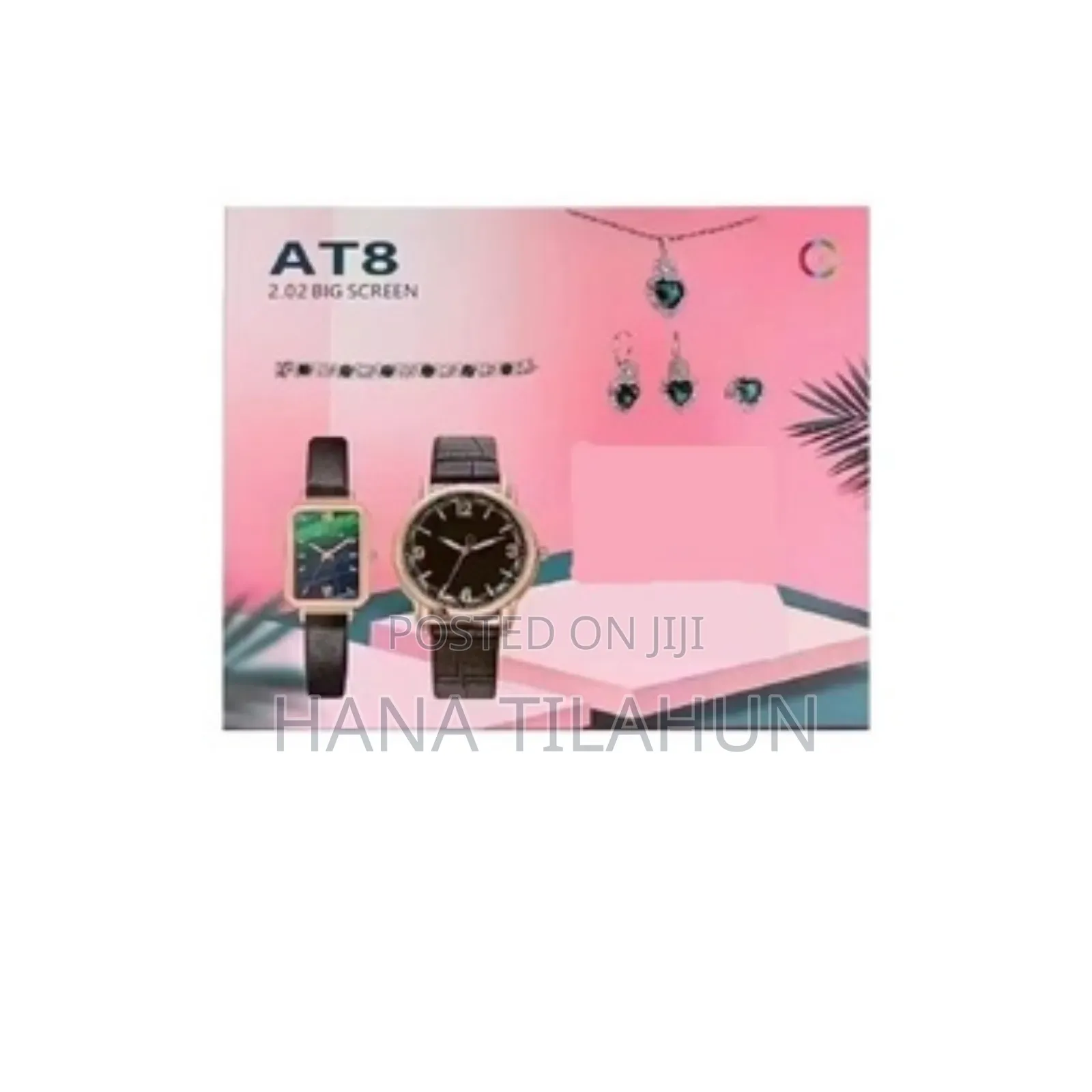 At8 Women's Smartwatch Gift Set