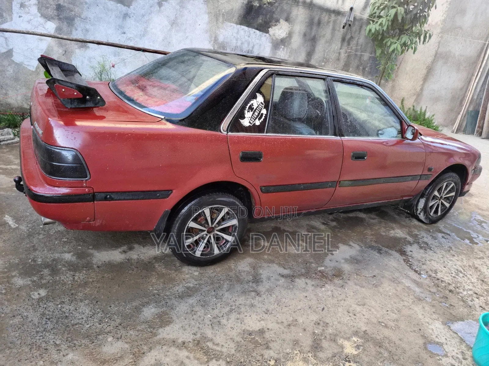 Toyota Carina 1.6 AWD Sedan 1991 Red