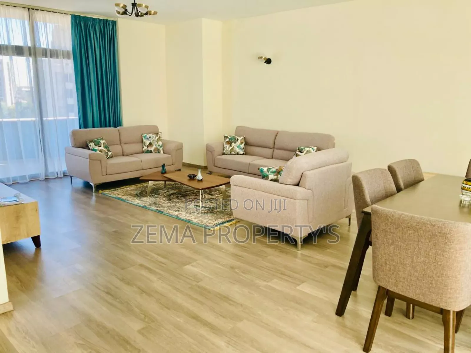 Furnished 3bdrm Apartment in Bole for rent
