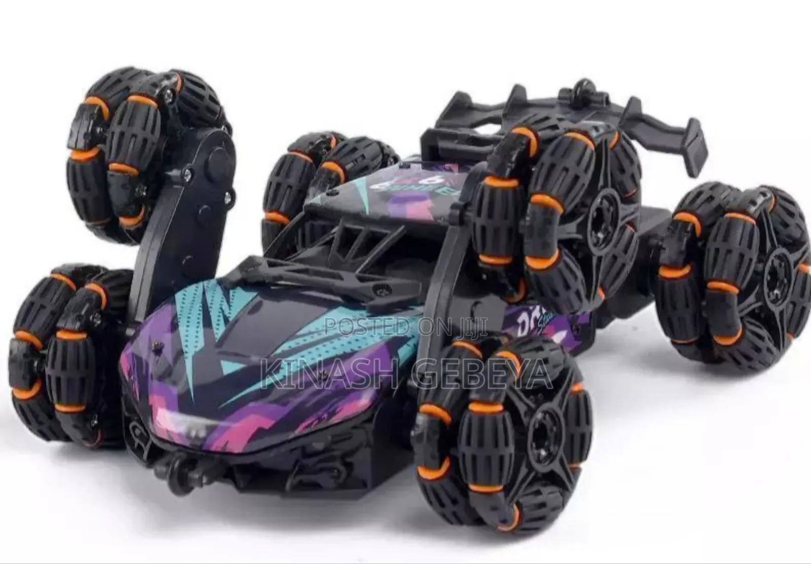 Alloy Spray Music Lighting Rc Stunt Car