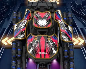 Alloy Spray Music Lighting Rc Stunt Car