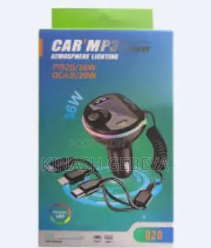 3in1 Car Charger and Mp3 Player