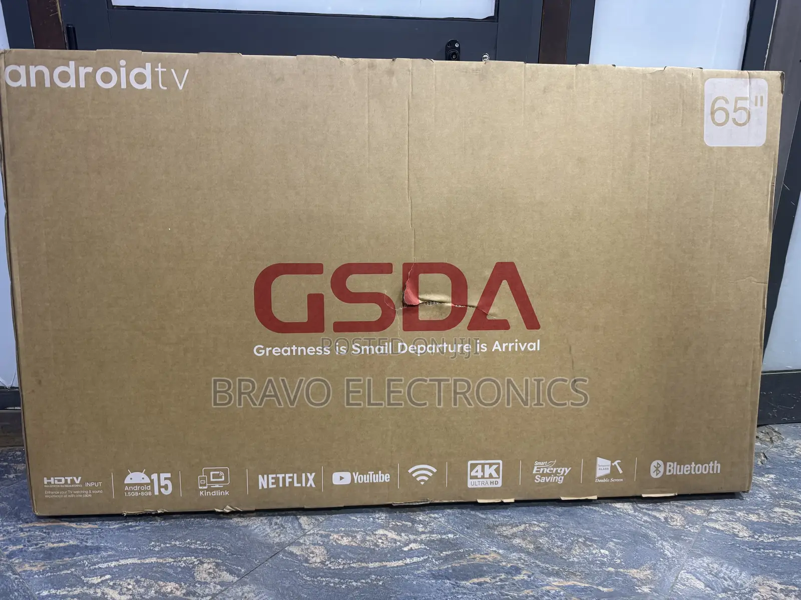 Gsda 65” Android Smart Tv – Smart Features Stunning Picture!