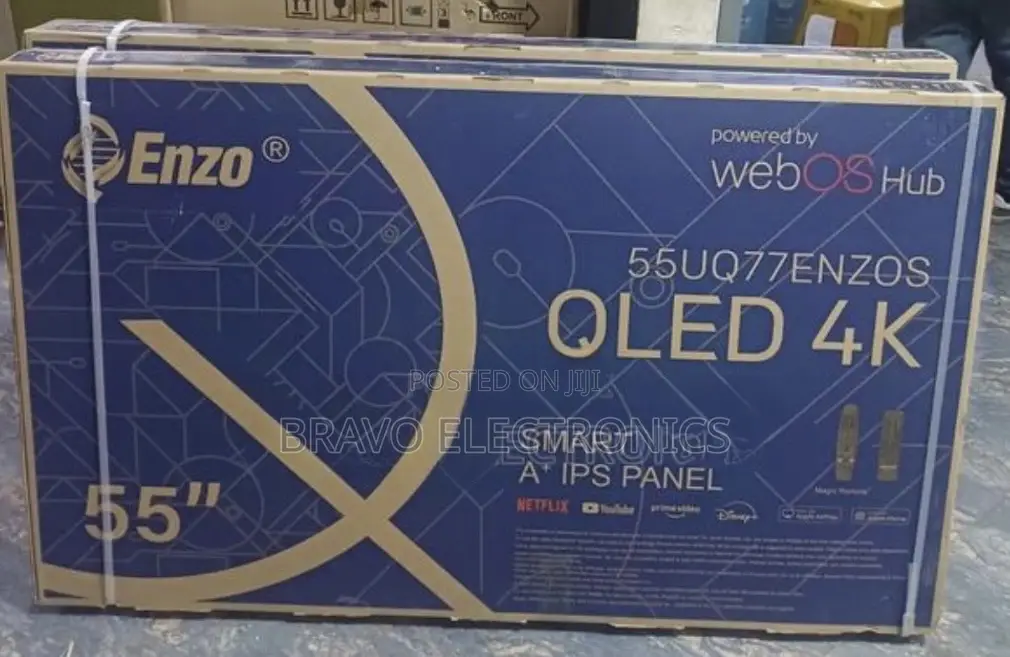 Enzo 55” Qled Tv – Ultra Hd | A+ Panel | Premium Picture Quality!