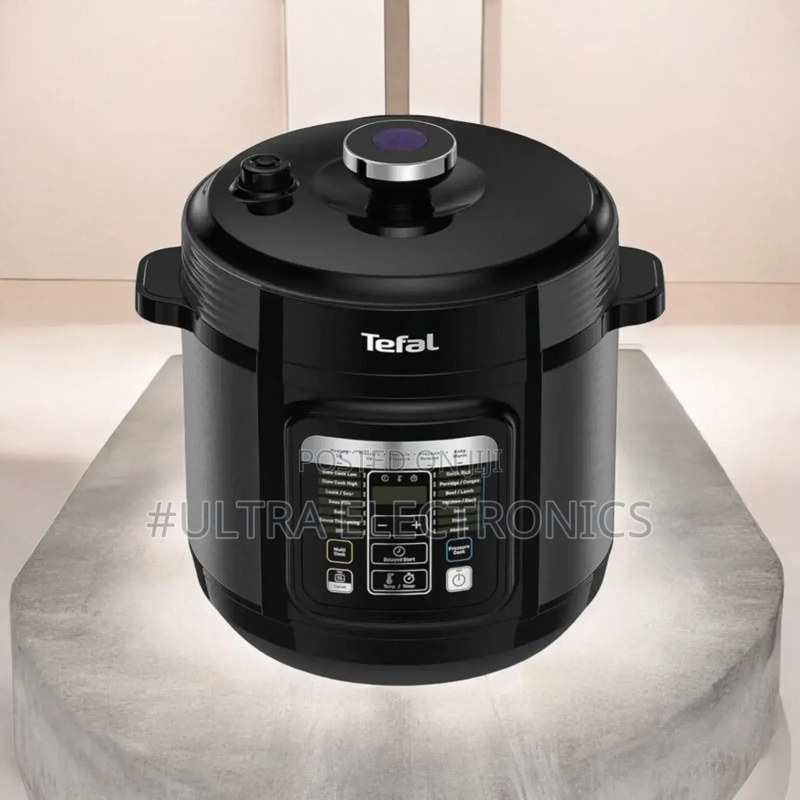 Tefal Multicooker (Model Cy6011). It Is a Pressure Cooker Designed