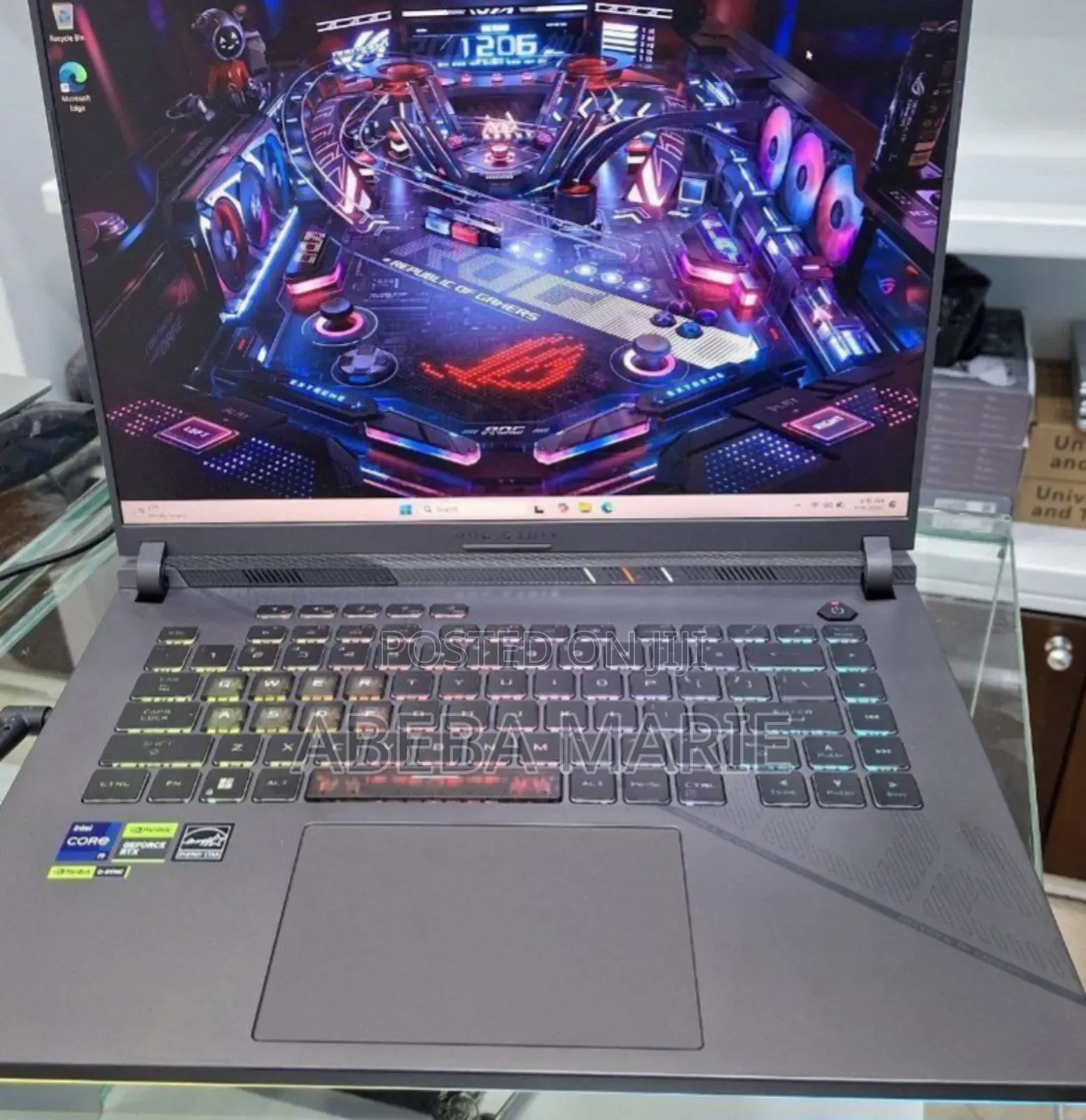 New Laptop Asus ROG Strix G16 G614 32GB Intel Core I9 SSD 1T