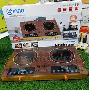 Inno Touch Stove – 2 Hotplate | Fast Heating Modern Touch Control!