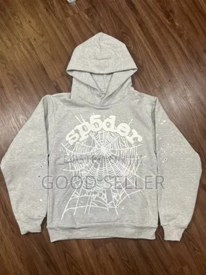 Grey Spider Hoodie