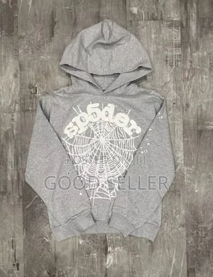 Grey Spider Hoodie