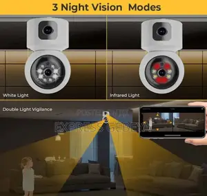 Smart Wifi Security Camera በ Wifi የሚሰራ የደህንነት ካሜራ