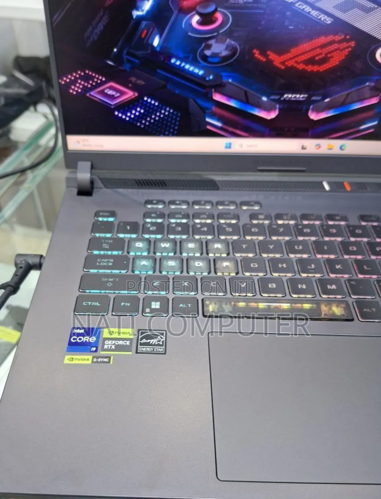 New Laptop Asus ROG Strix G16 G614 16GB Intel Core I9 SSD 1T