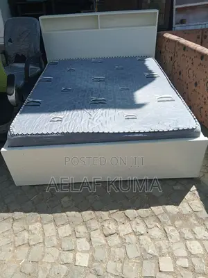 1.50 Bed | Comfortable Sleeping | Strong Frame - ከፍራሽ እና ከነፃ ማድረስ ጋር