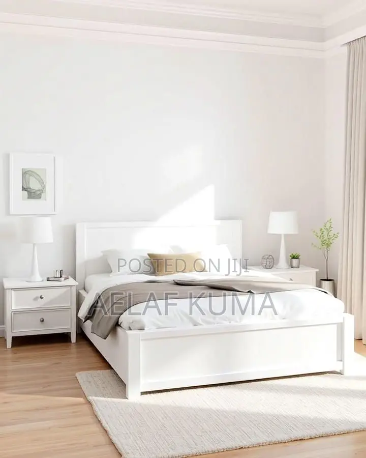 1.50 Bed | Comfortable Sleeping | Strong Frame - ከፍራሽ እና ከነፃ ማድረስ ጋር