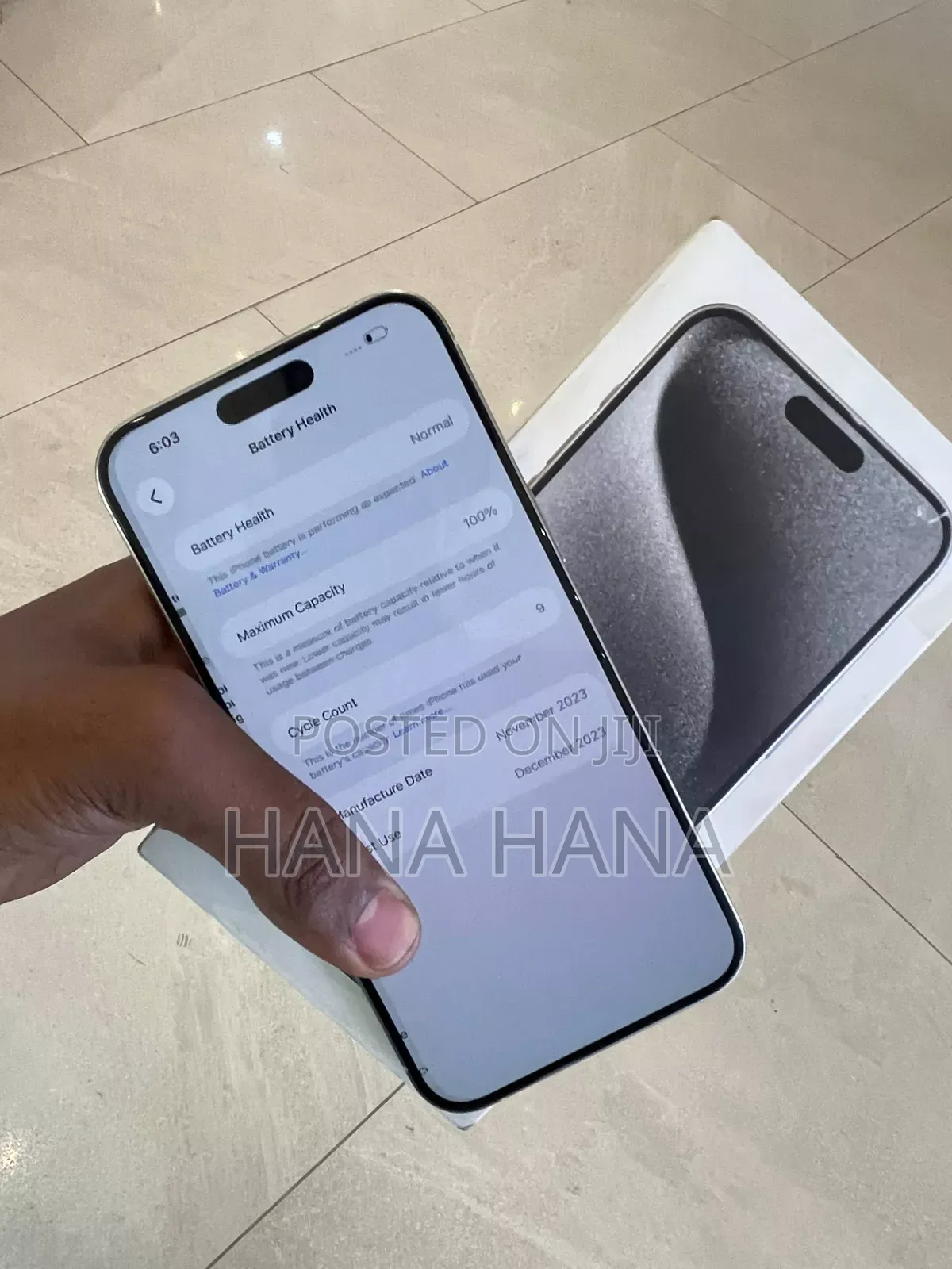 New Apple iPhone 15 Pro Max 256 GB White