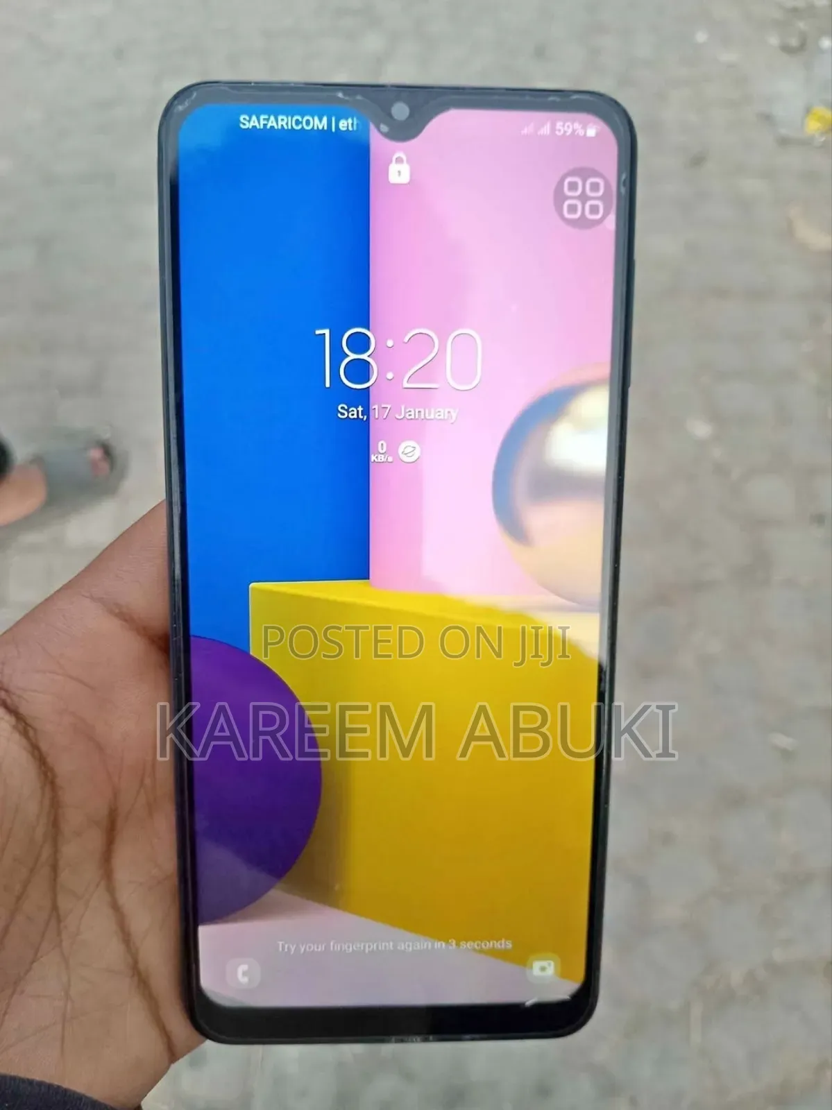 New Samsung Galaxy A12 64 GB Blue