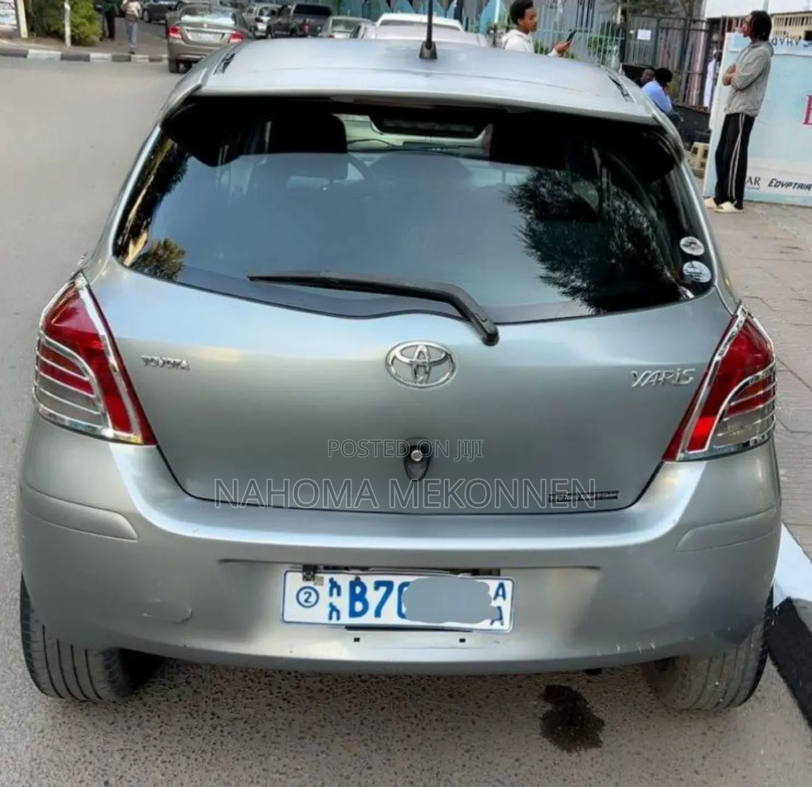Toyota Yaris 2010 Gray