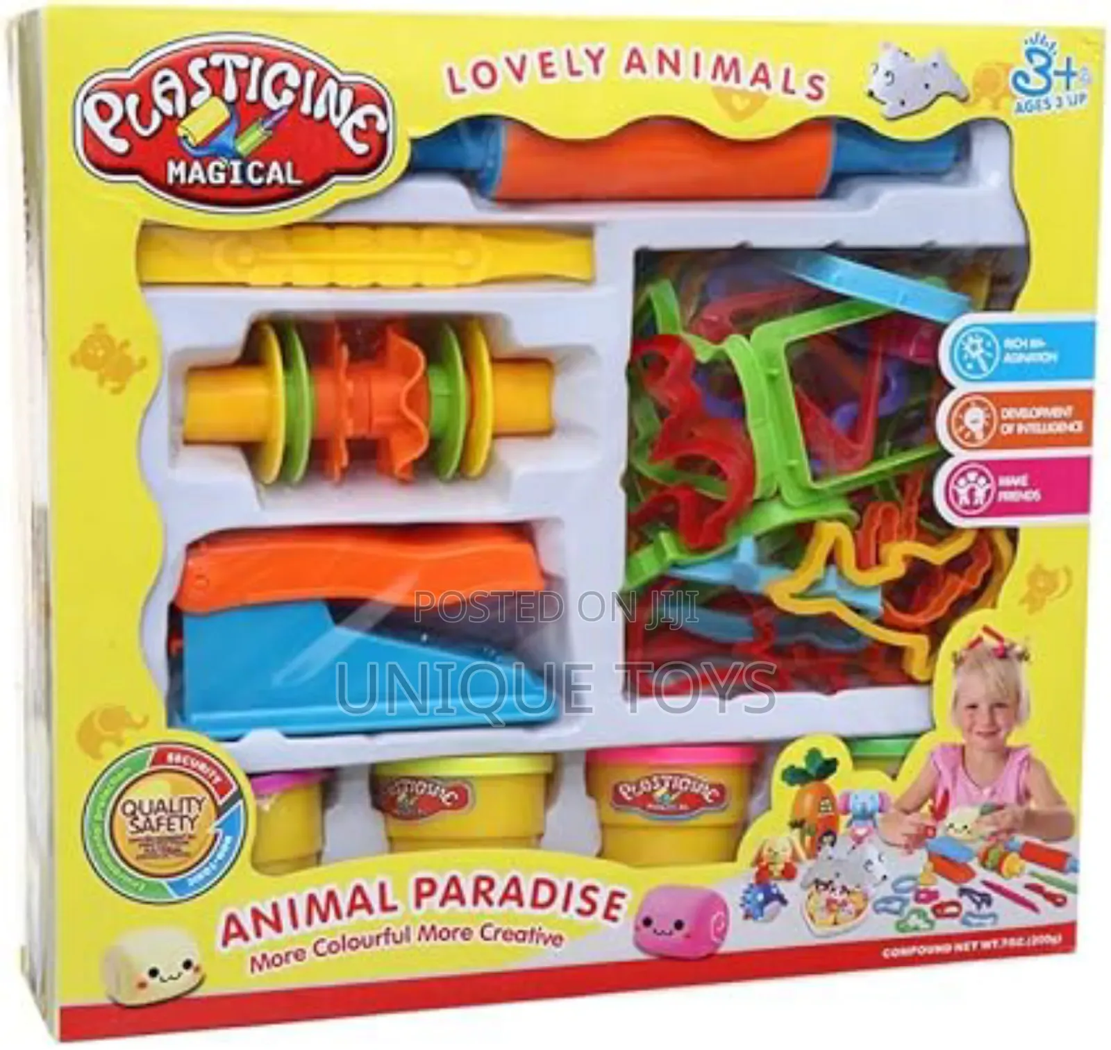 Animal Paradise – Play-Dough Modeling Clay Set