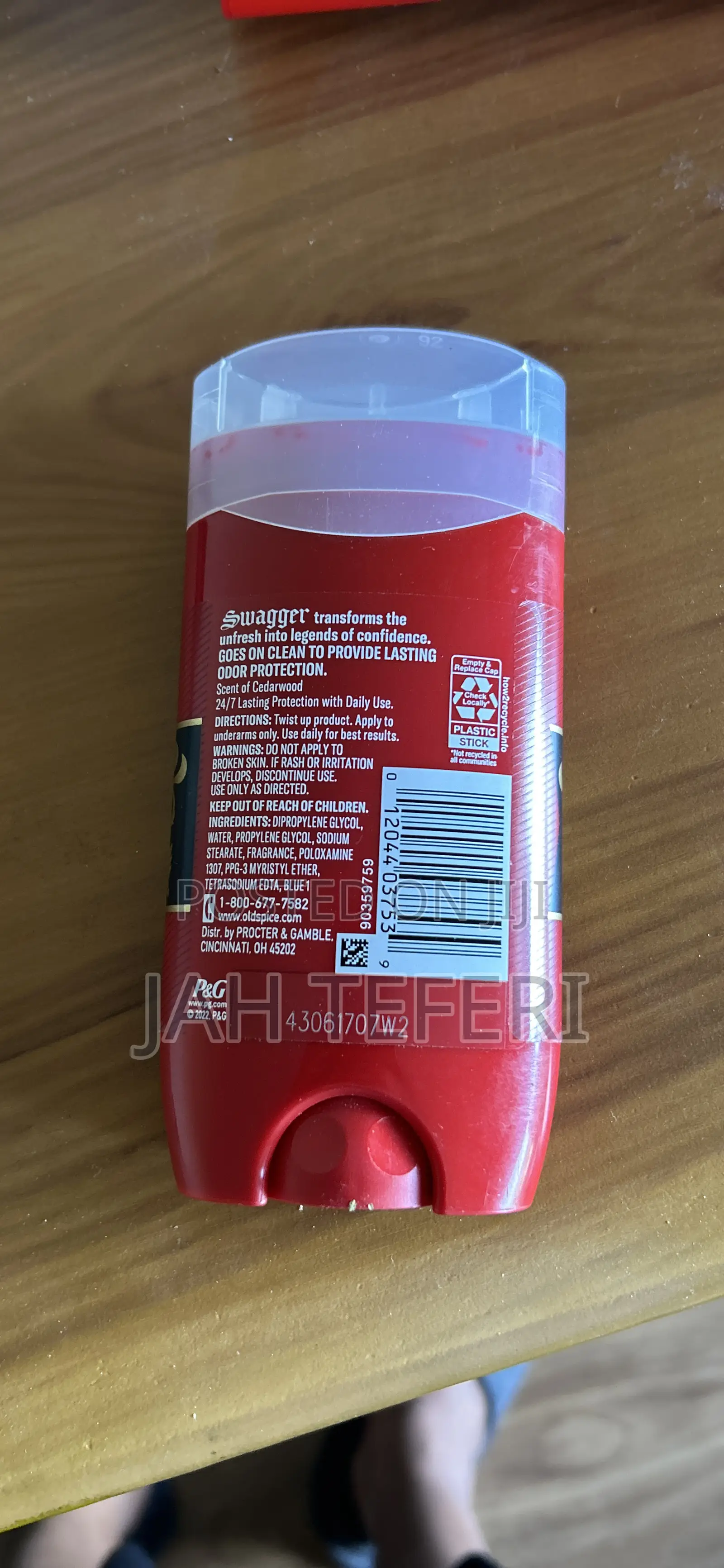 Old Spice Swagger Cedar Wood Deodorant