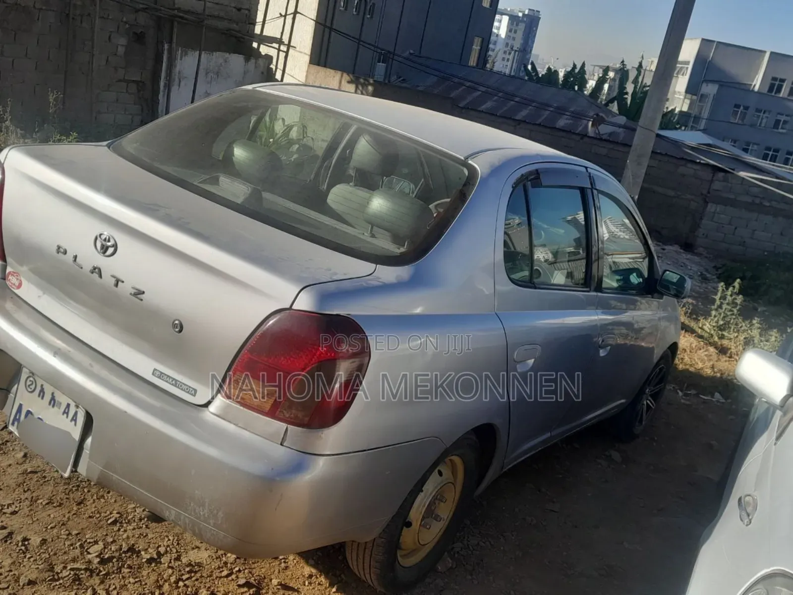 Toyota Platz 2001 Silver