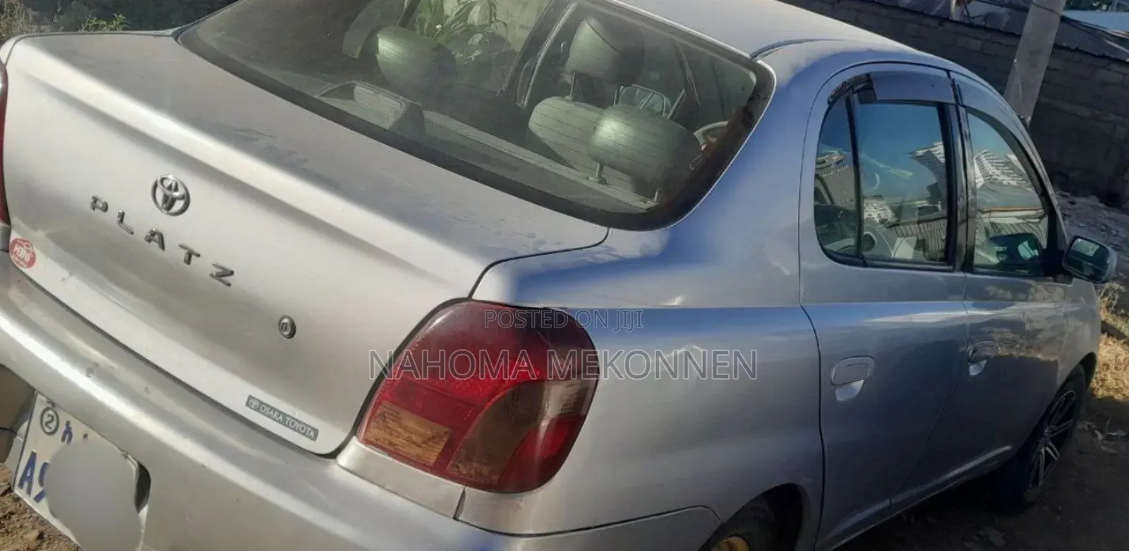 Toyota Platz 2001 Silver