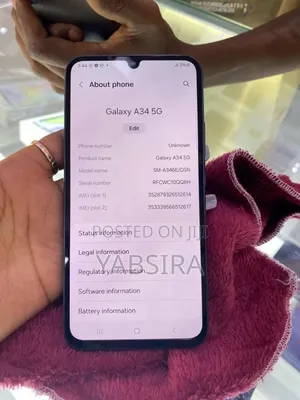 Samsung Galaxy A34 128 GB Black