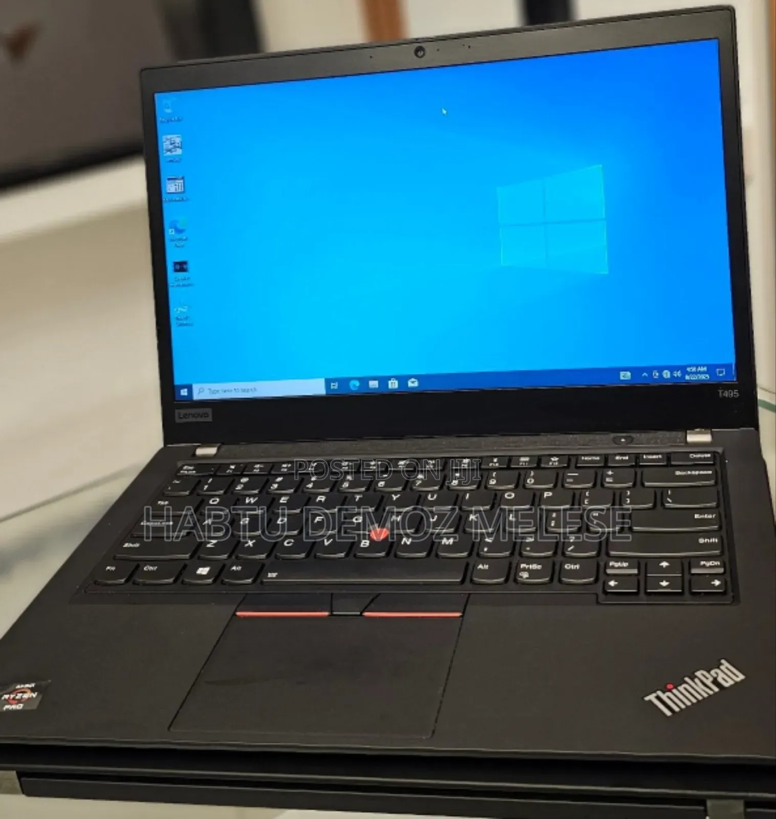New Laptop Lenovo ThinkPad T495s 16GB AMD Ryzen 5 SSD 512GB