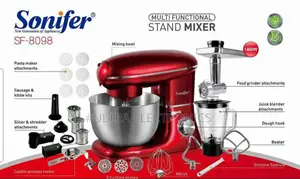 Sonifer Sf-8098 Powerful 1400w Motor And 6 Speed Settings Plus Pulse.