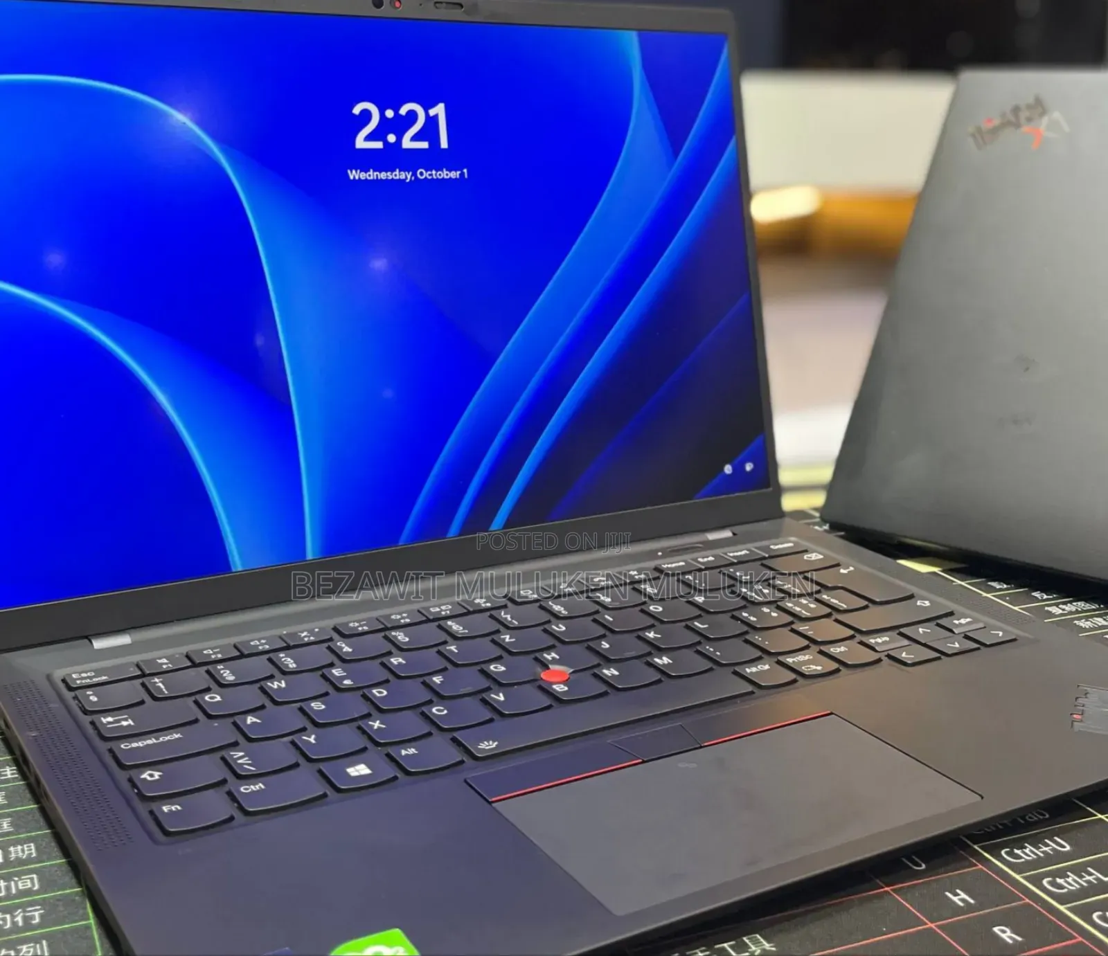 New Laptop Lenovo ThinkPad X1 Carbon 16GB Intel Core I7 SSD 512GB