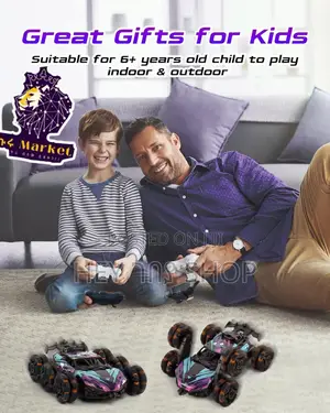 Alloy Spray Music Lighting Rc Stunt Car (360° Drift)