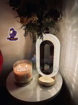 Led Crystal Table Lamp