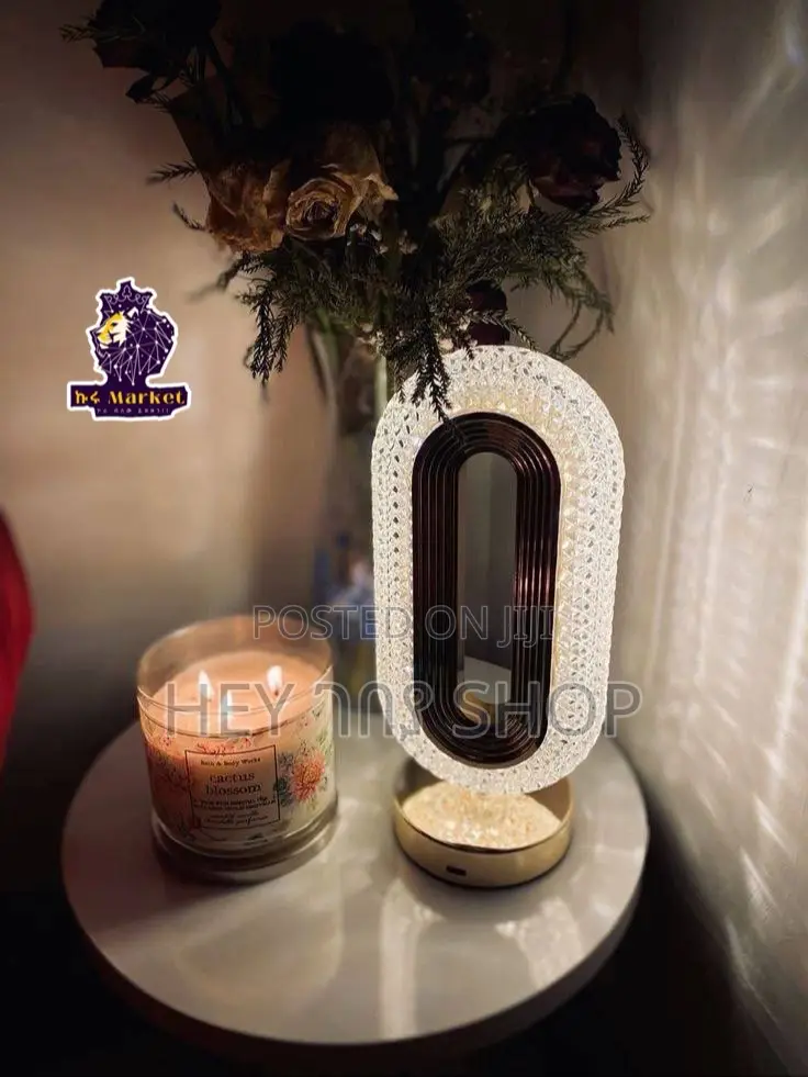 Led Crystal Table Lamp