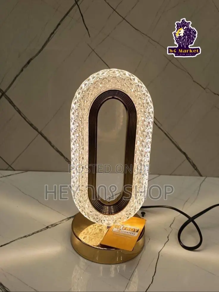 Led Crystal Table Lamp