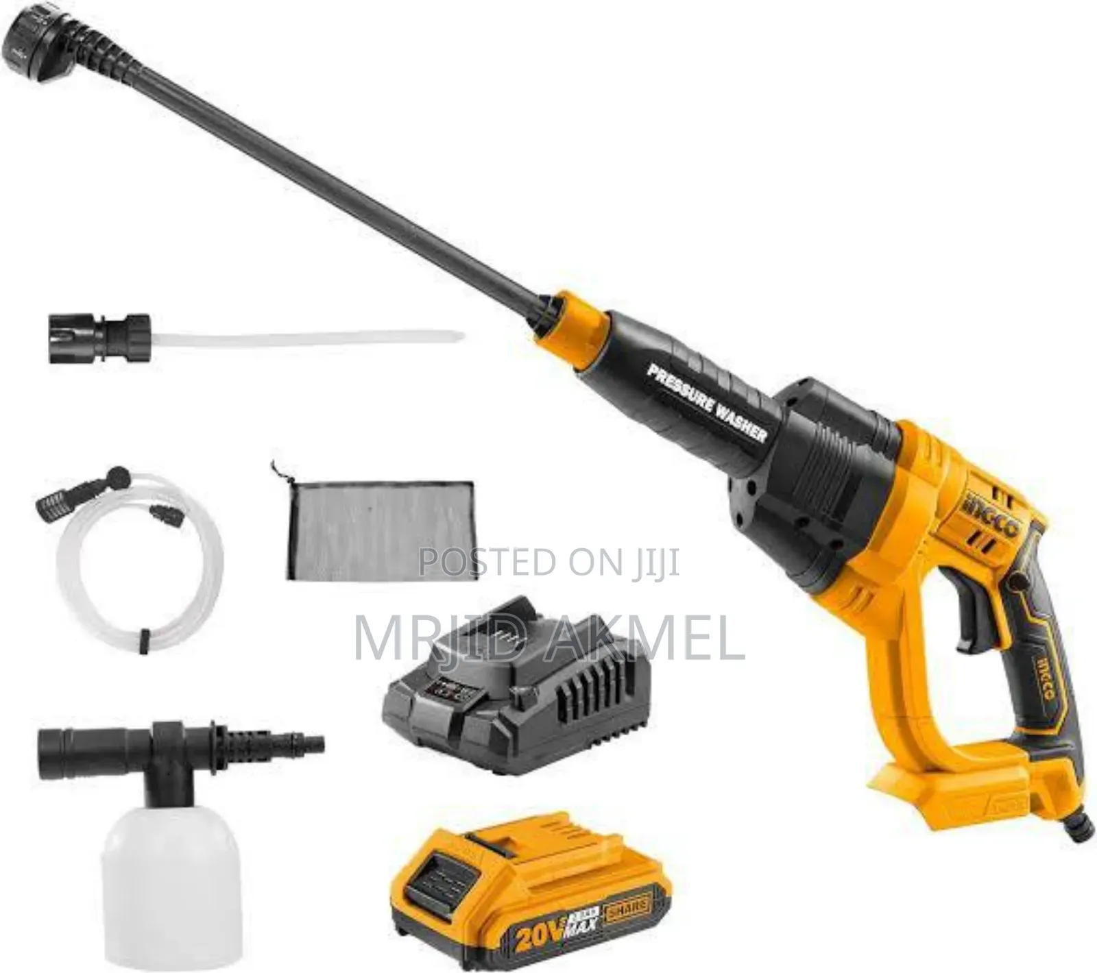 Ingco Lithium Pressure Washer 20v