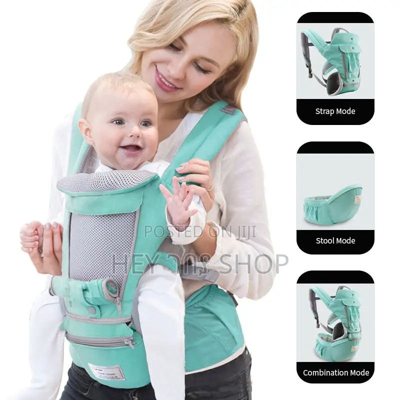 Aiebao New Design Baby Carrier (Angel Hip-Seat) /ባለ መቀመጫ የልጆች ማዘያ