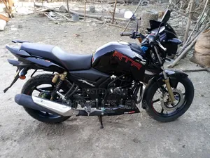 New TVS Apache 180 RTR 2024 Black