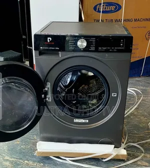Popular 12/8 Kg Fully Automatic Front-Load Washing Machine.