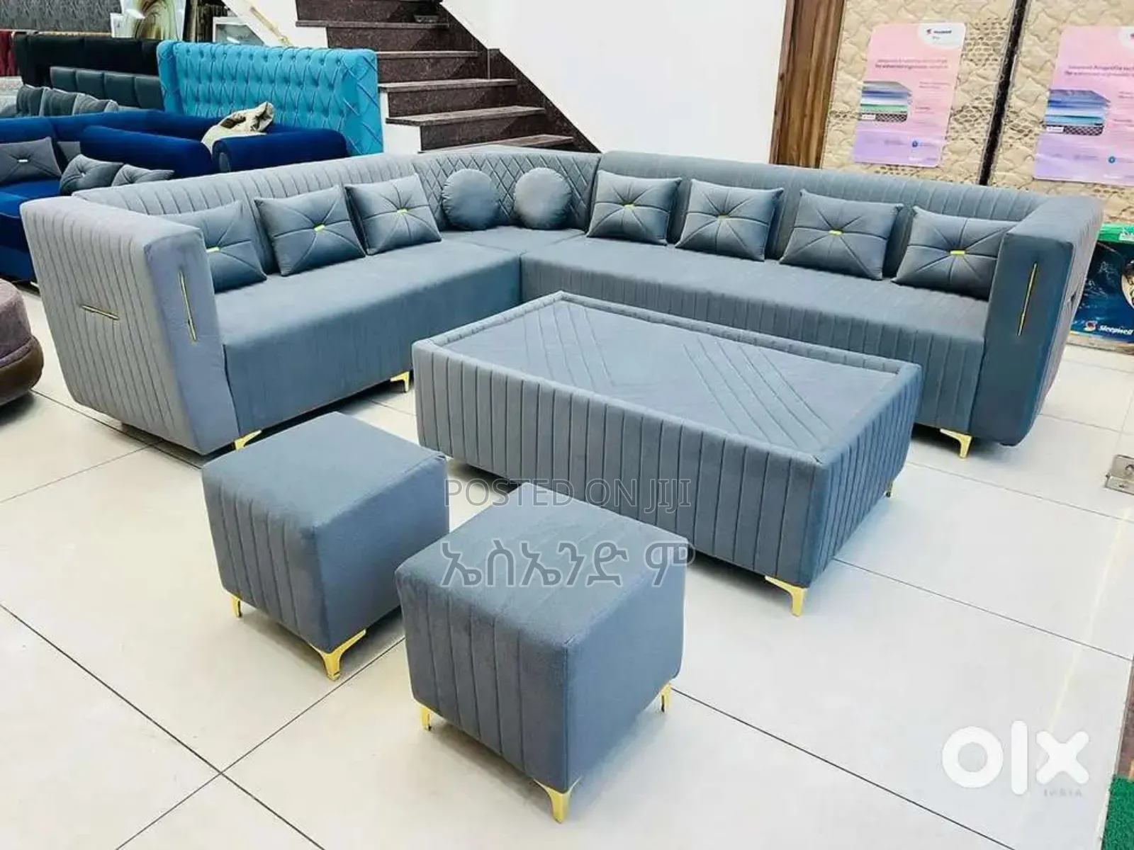 Eternal Elegance Sofa Design With Table