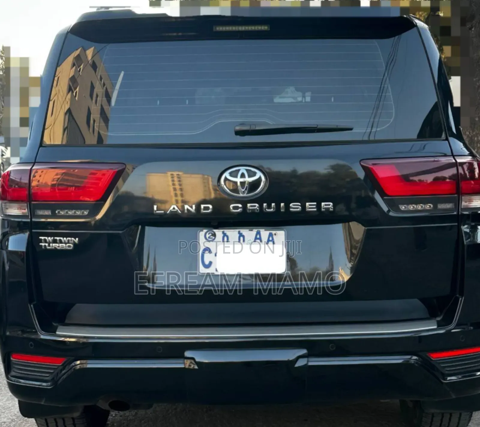 Toyota Land Cruiser 2022 Black