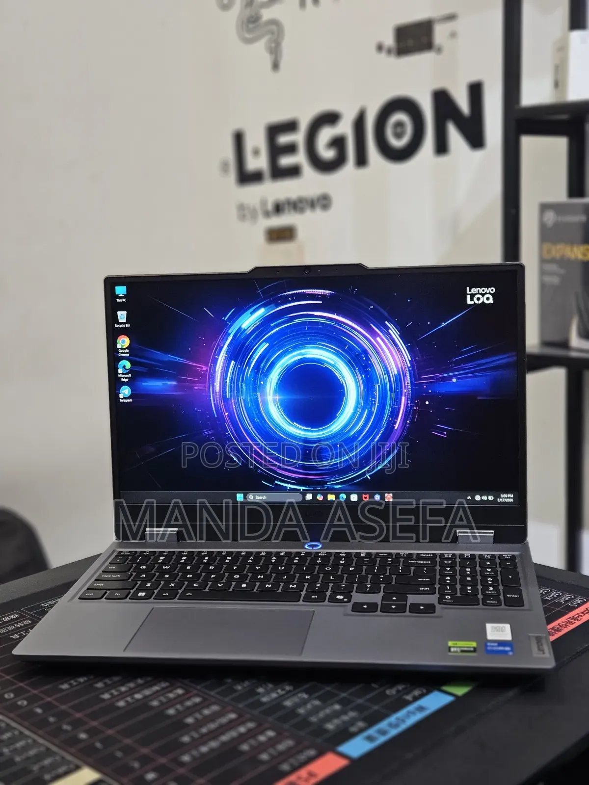 New Laptop Lenovo LOQ 15ARP9 16GB Intel Core I5 SSD 512GB