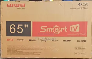 Alwa Tv 65” Smart Webos Hub – Japan Technology | Big Screen | Premium