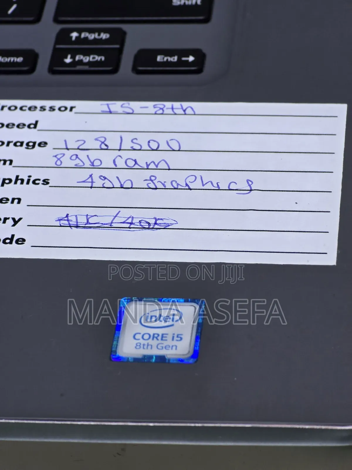 New Laptop HP Stream Notebook 8GB Intel Core I5 HDD+SSD 128GB