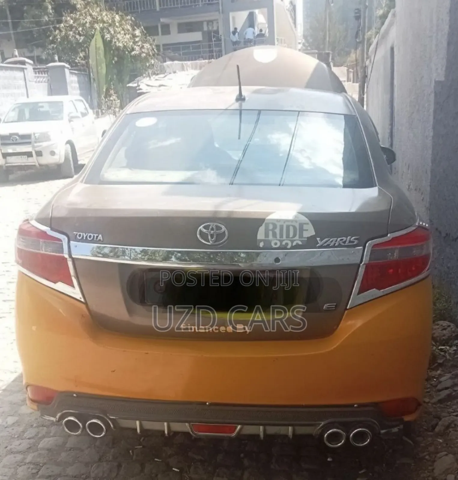 Toyota Yaris 2016 Yellow