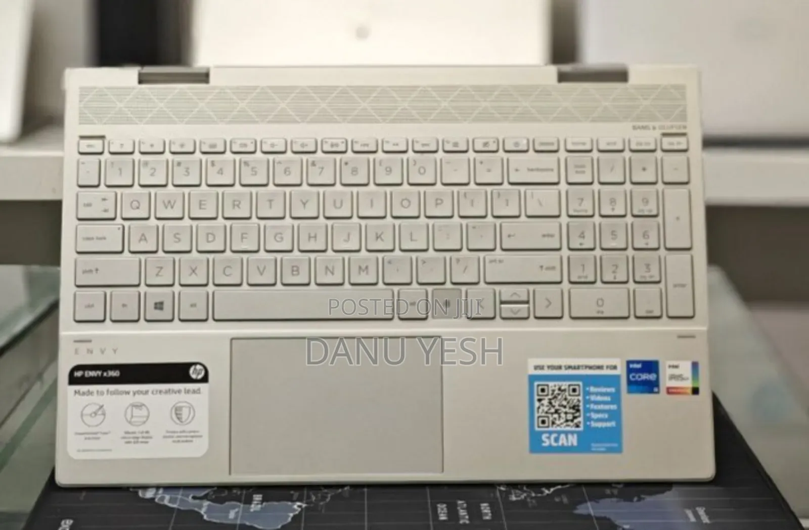 New Laptop HP Envy X360 15t 8GB Intel Core I5 SSD 256GB