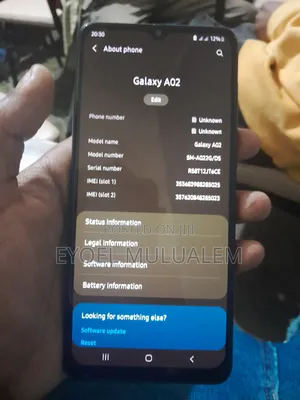 Samsung Galaxy A02 32 GB Black