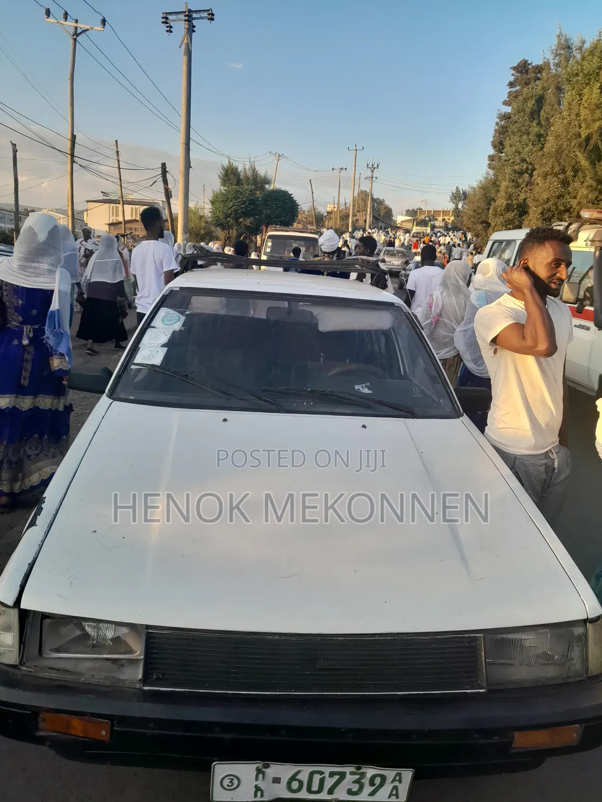 Toyota Corolla 1987 White