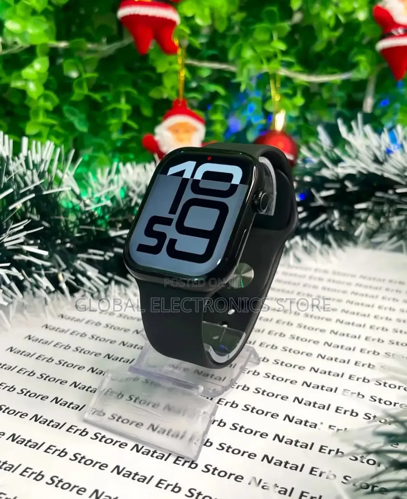 Smart Watch 10 In 1 49mm Touch Durable Rechargeable Watch + Earphones